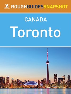cover image of Toronto Rough Guides Snapshot Canada